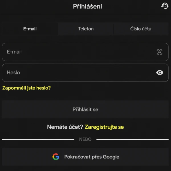 Jak se přihlásit k osobnímu účtu